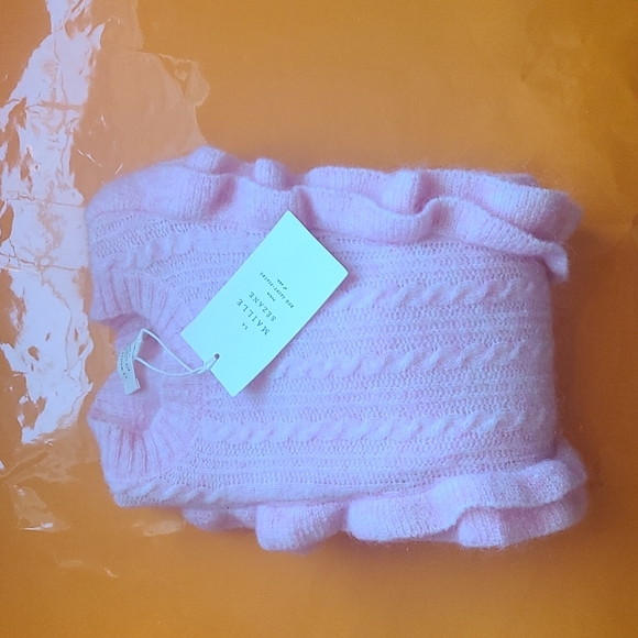Sezane Blair jumper pink kid mohair - Picture 9 of 9